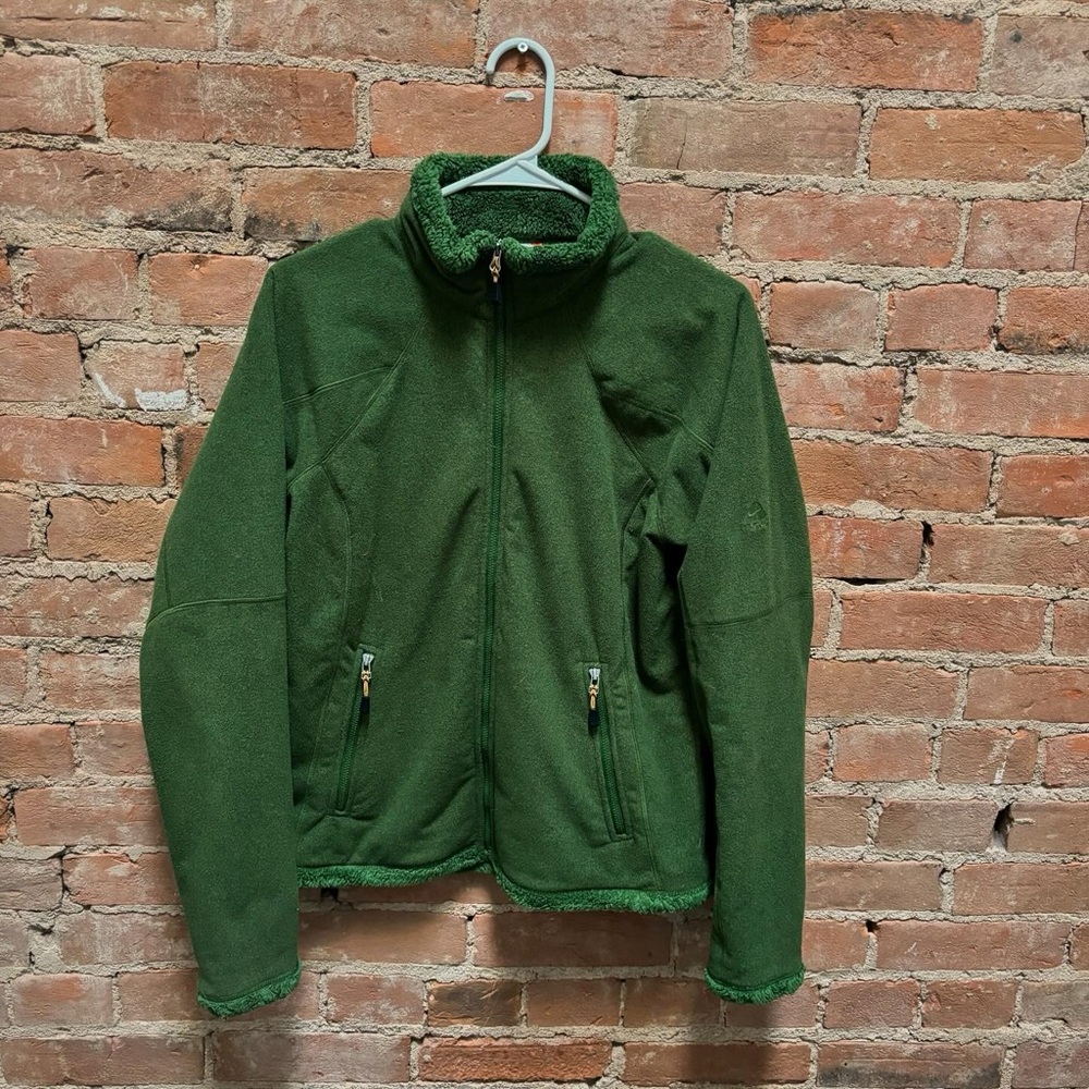 $50 early 2000s Nike ACG Green fleece lined jacket